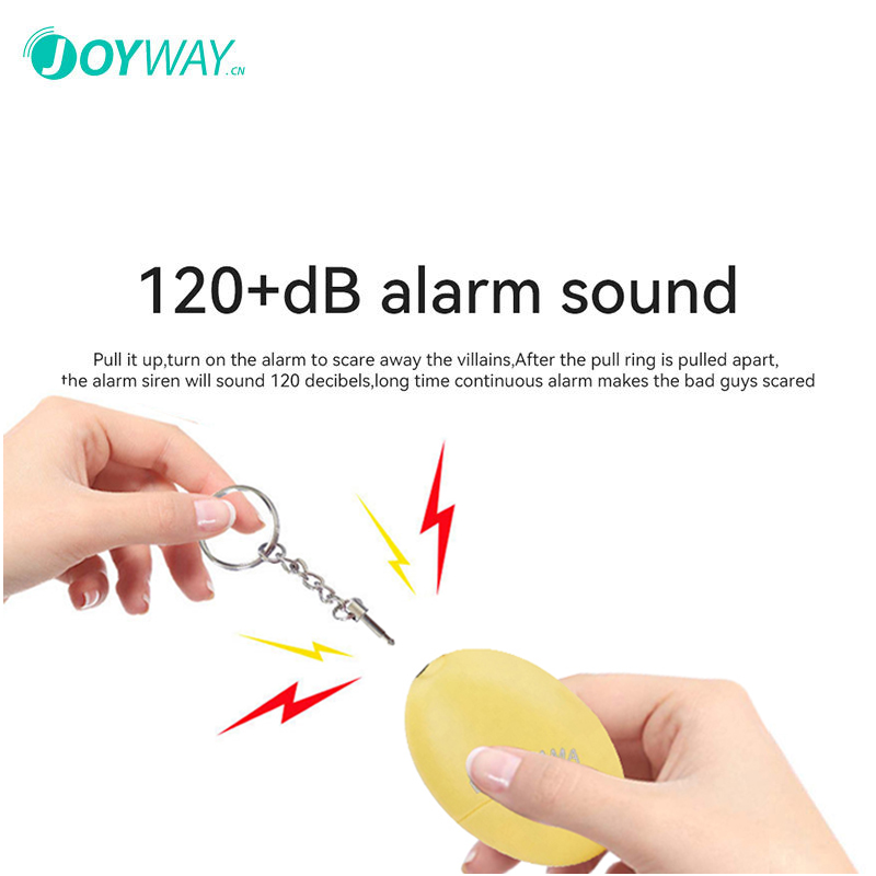 Personal Alarm,JW1408, 22*72*42mm,Black/Pink/Yelllow/Blue