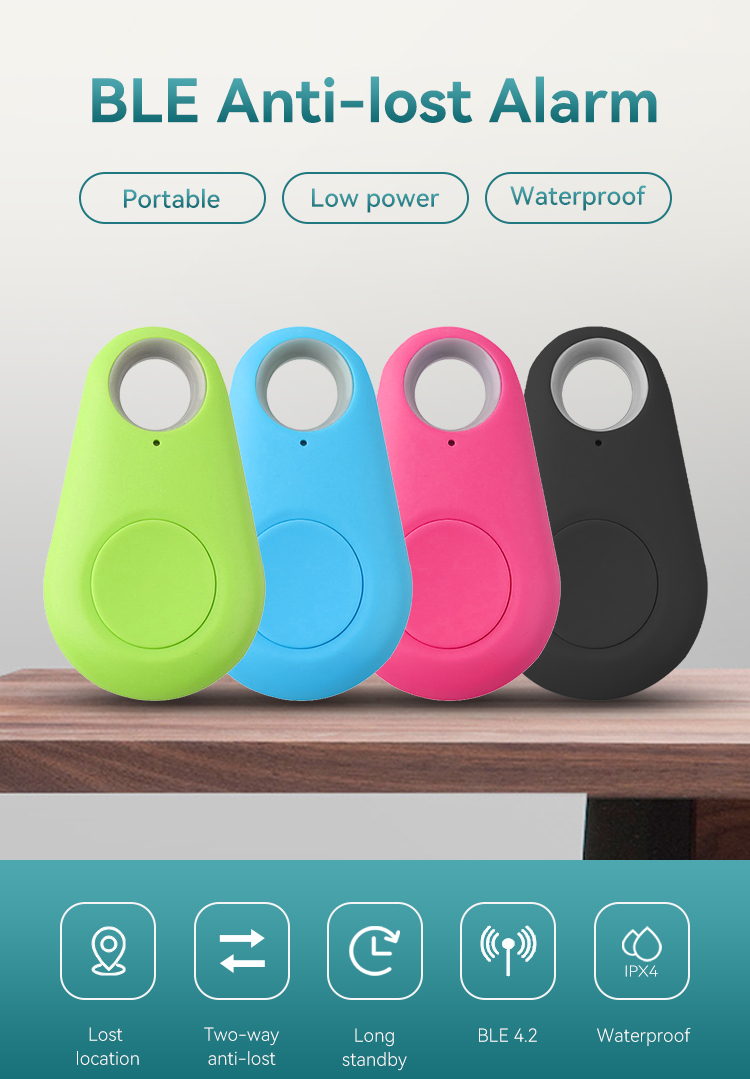 Key Finder,JW1404,52*31*11mm,White/Black/Pink/Green